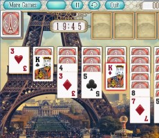 Play Paris solitaire online for free